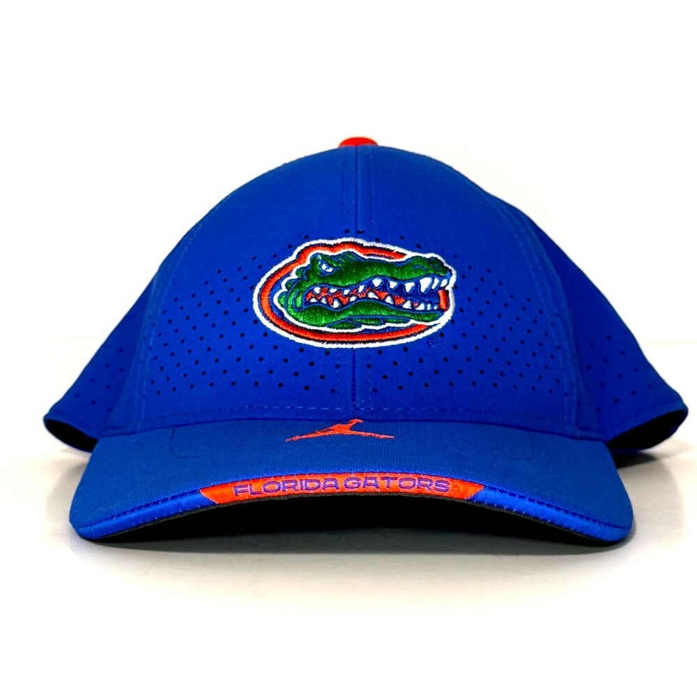 Florida Gators Jordan On Field Adjustable Hat Blue NCAA Cap Perf Strapback